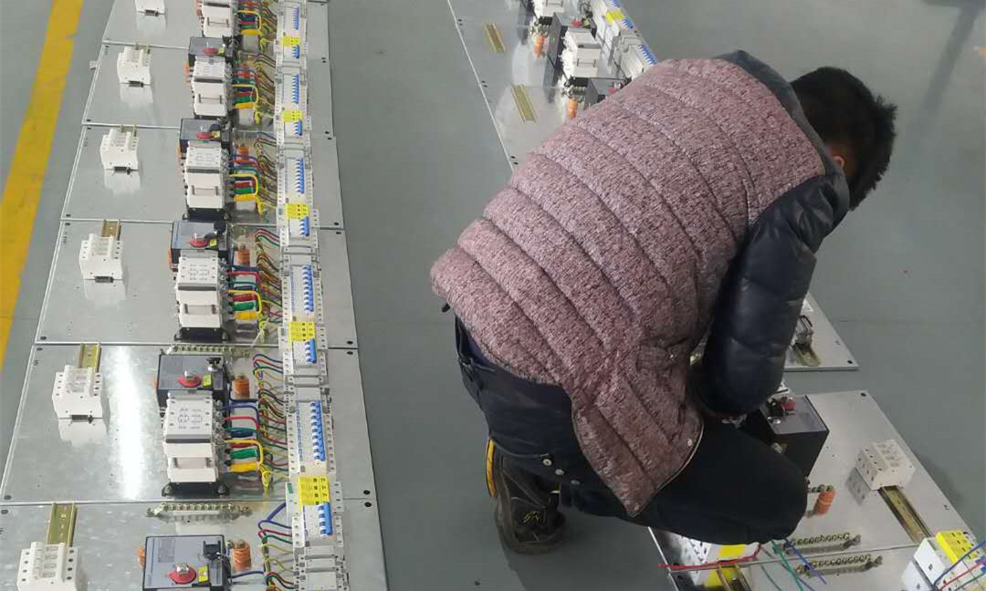 半成品組裝現(xiàn)場